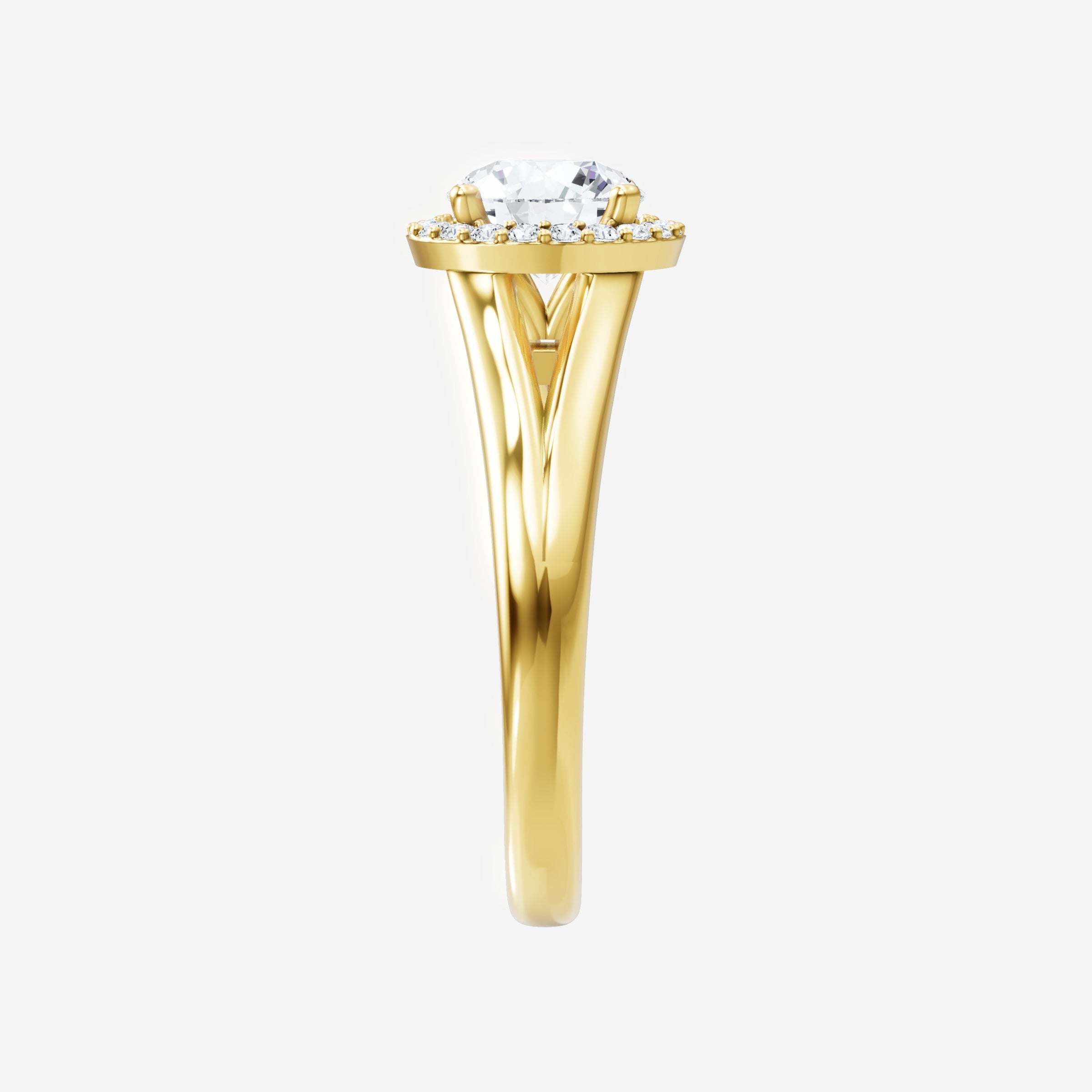 Round Shining Destiny Ring