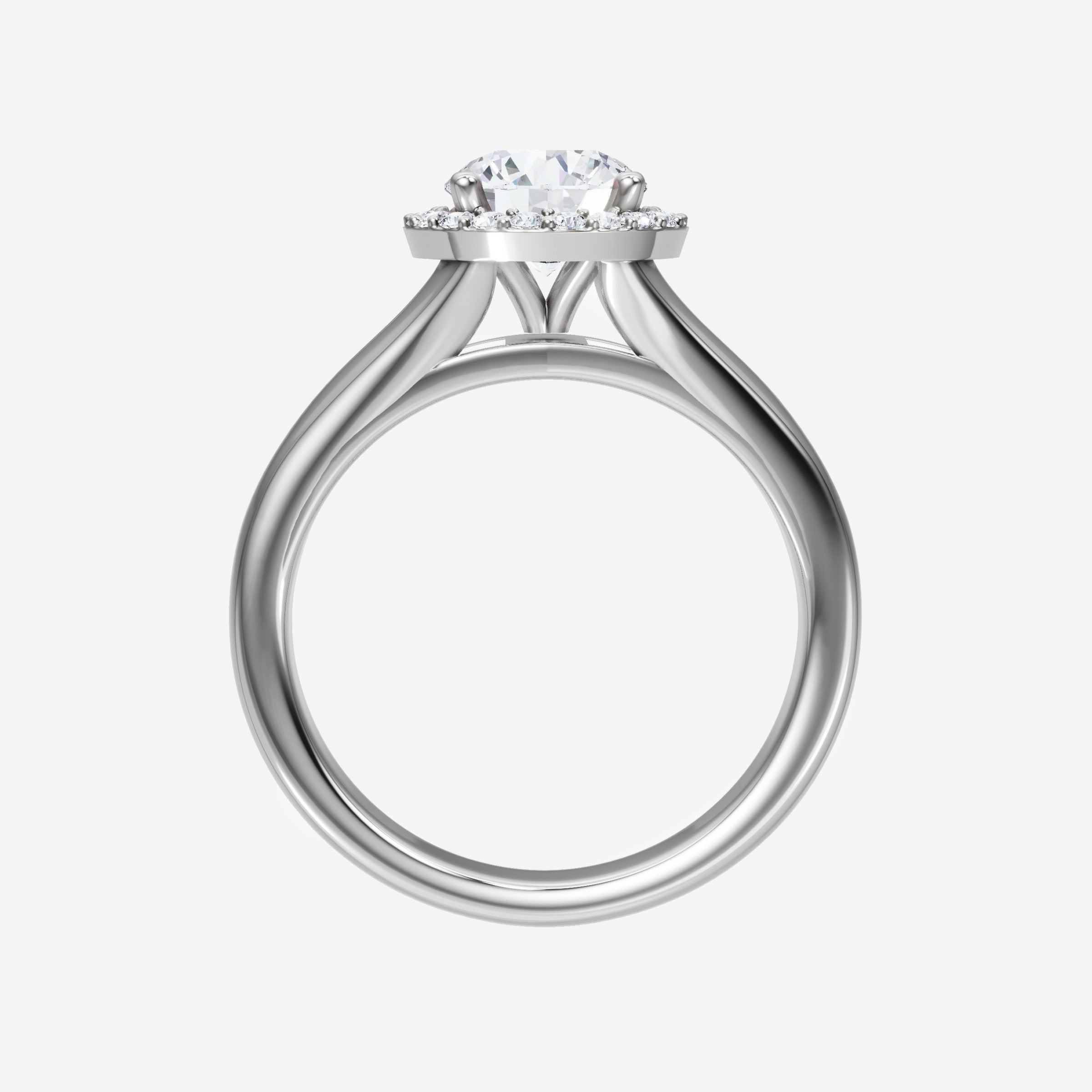 Round Shining Destiny Ring