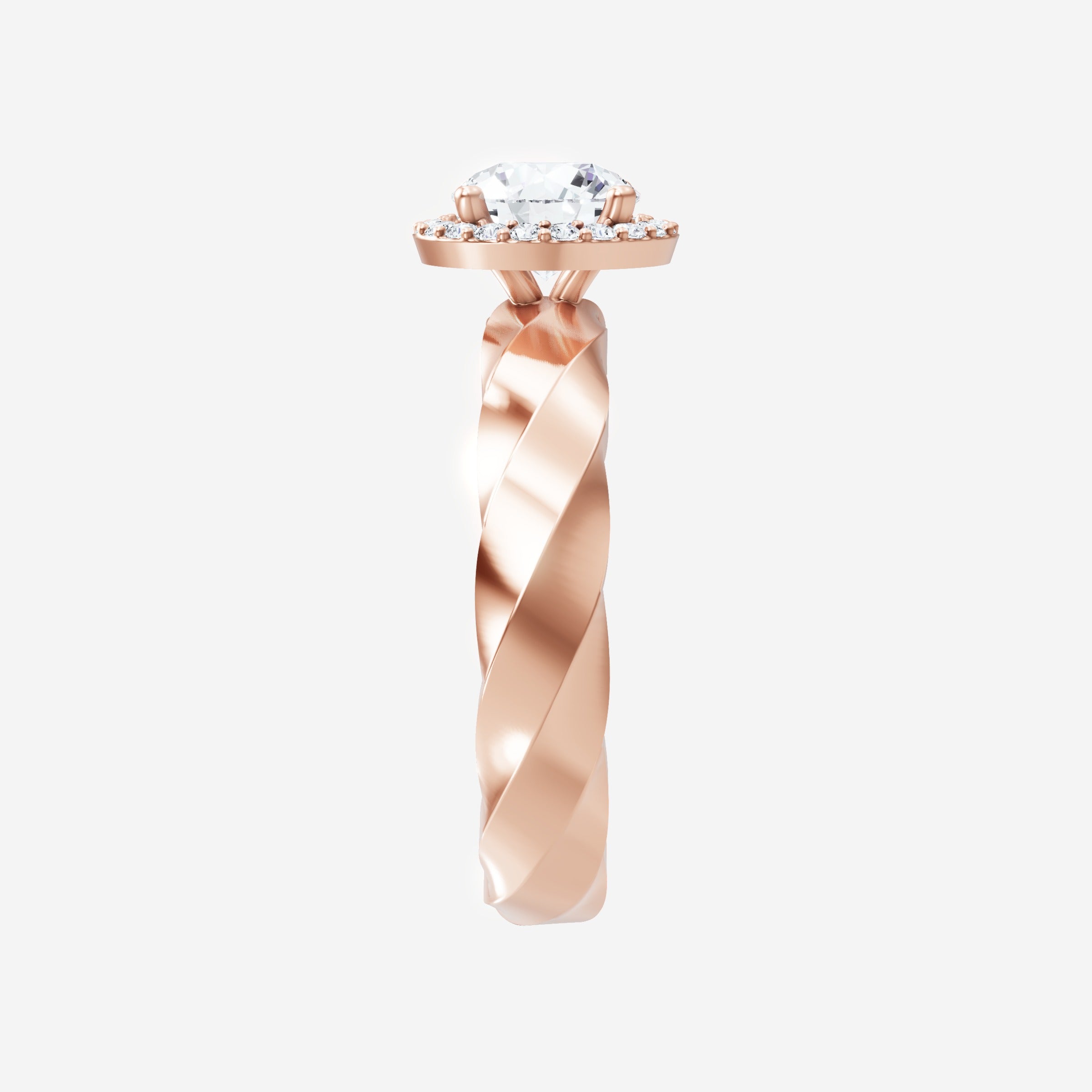 Round Shining Destiny Ring