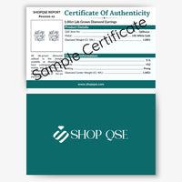 Lab Grown Diamond Emerald Cut Studs (0.50ct-2.00ct)