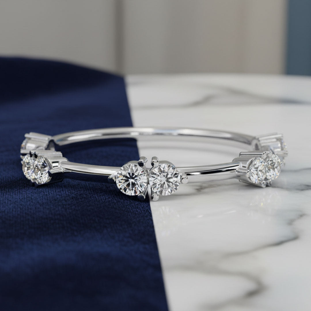 Three-Stone Lab Grown Diamond Ring