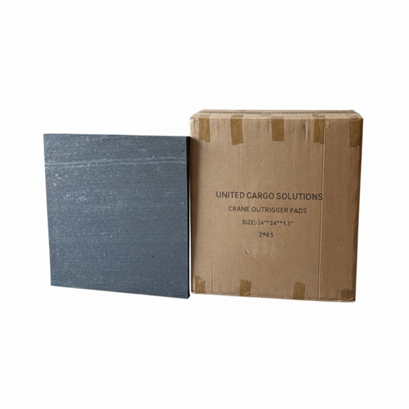 Medium Outrigger Pad 24" x 24" x 1.5" Thick | Heavy-Duty Support Pad