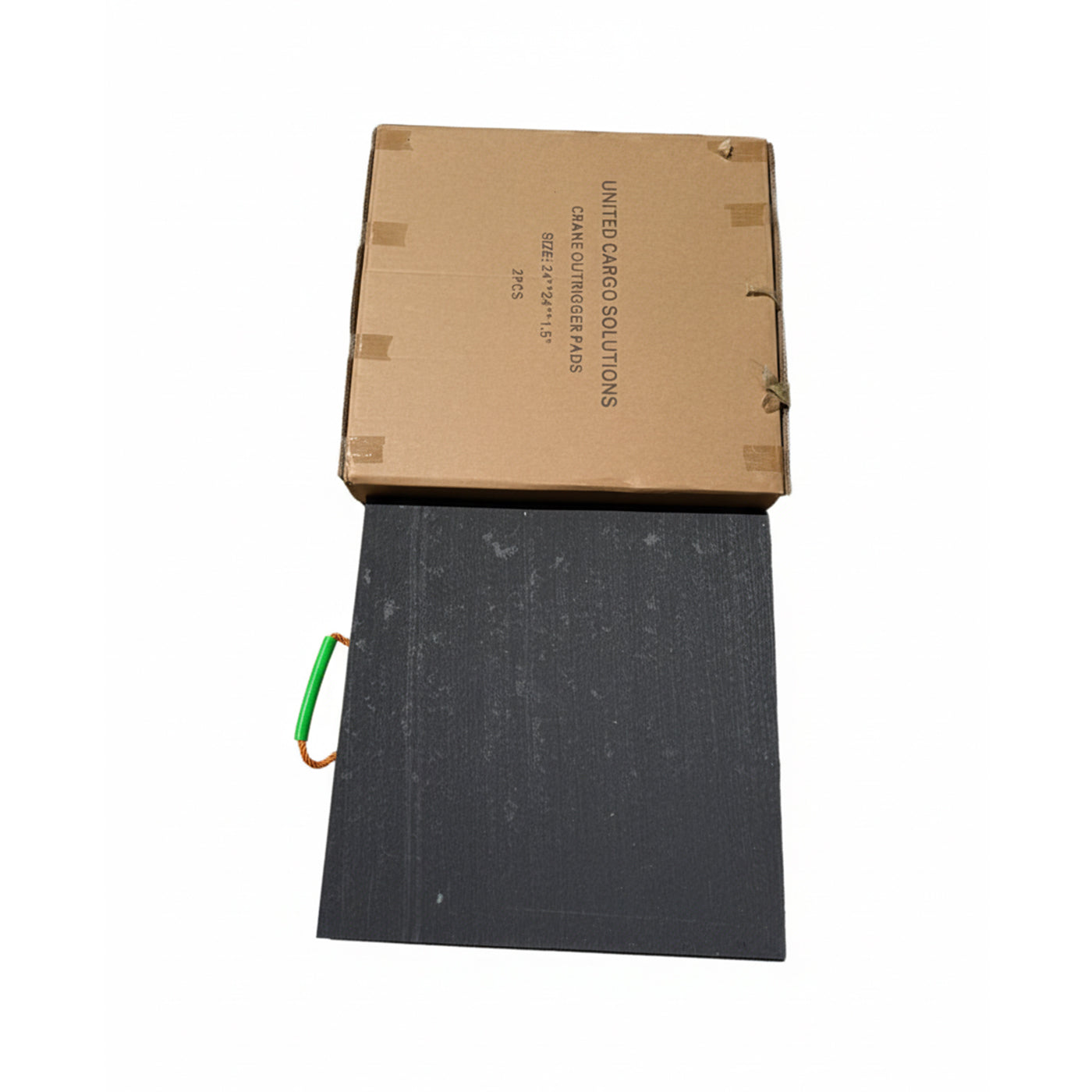 Medium Outrigger Pad 24" x 24" x 1.5" Thick | Heavy-Duty Support Pad