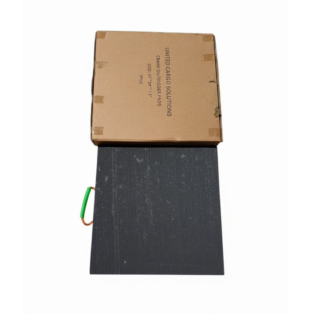 Medium Outrigger Pad 24" x 24" x 1.5" Thick | Heavy-Duty Support Pad