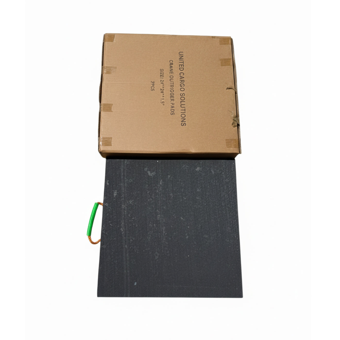 Medium Outrigger Pad 24" x 24" x 1.5" Thick | Heavy-Duty Support Pad