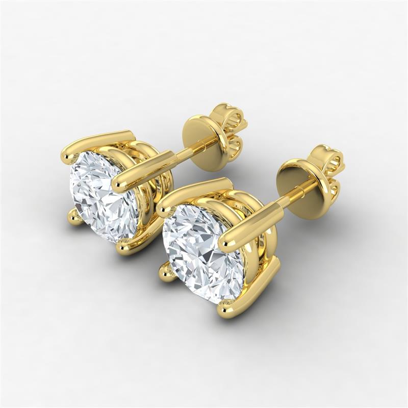 1.50ct Lab Grown Diamond Stud Earring Push-Back