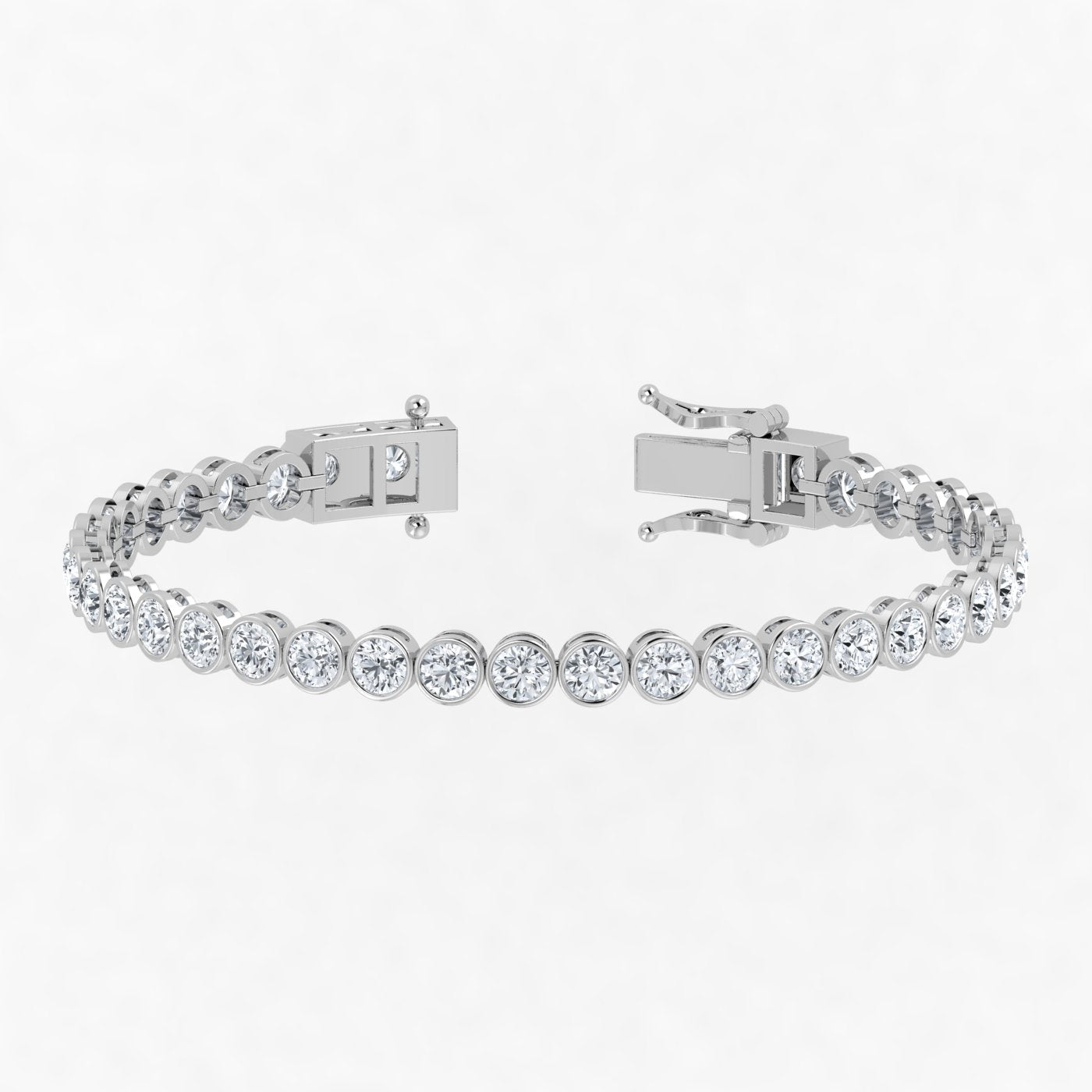 Pulsera de tenis con diamantes cultivados en laboratorio (3,00 ct-10,00 ct)