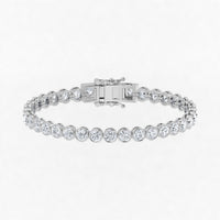 Pulsera de tenis con diamantes cultivados en laboratorio (3,00 ct-10,00 ct)