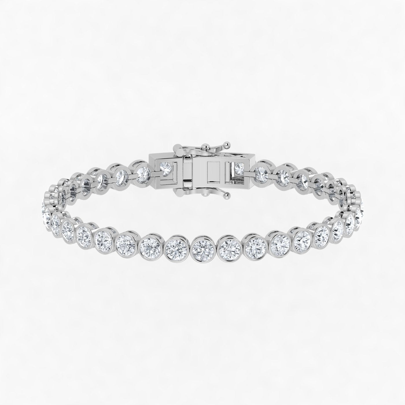 Pulsera de tenis con diamantes cultivados en laboratorio (3,00 ct-10,00 ct)
