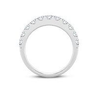 Anillo de banda con diamantes cultivados en laboratorio de 1,00 ct
