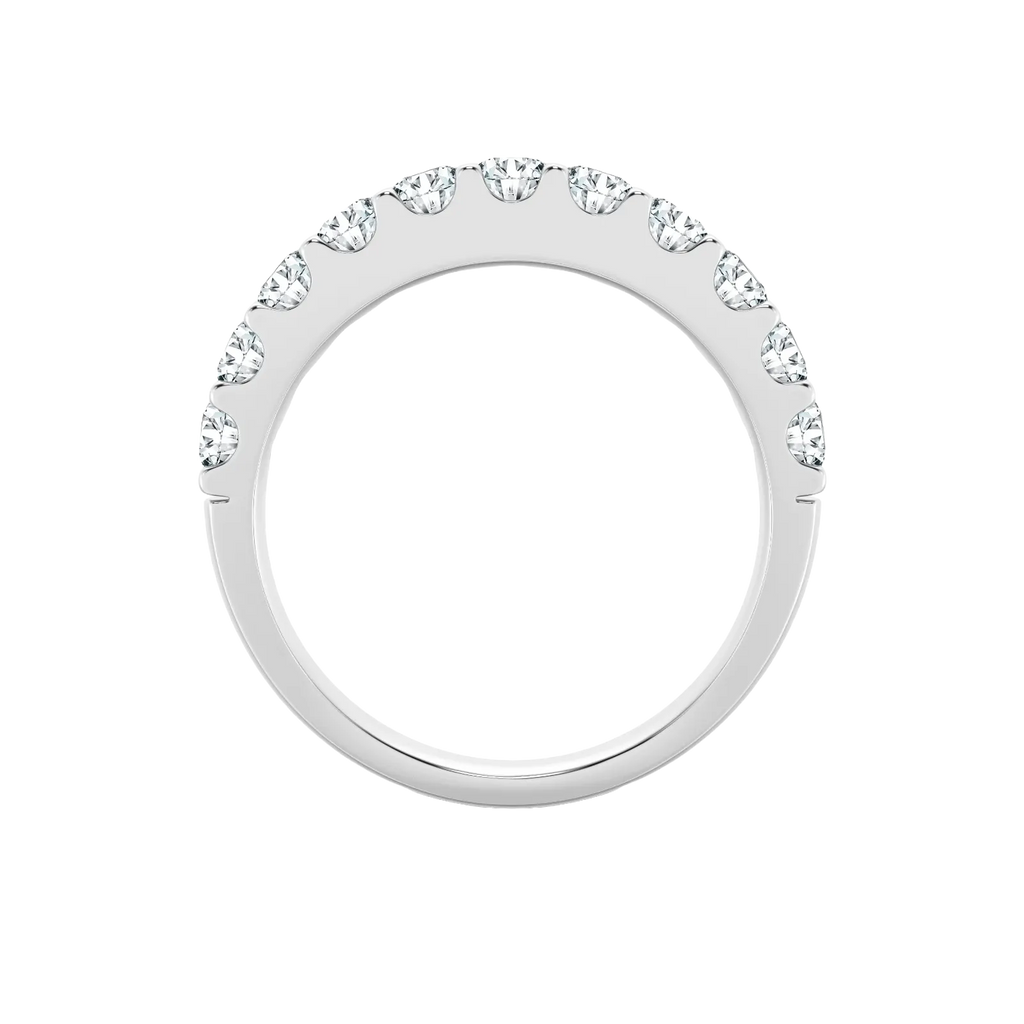 Anillo de banda con diamantes cultivados en laboratorio de 1,00 ct
