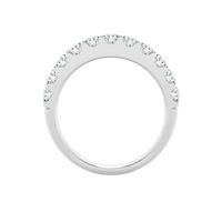 Anillo de banda con diamantes cultivados en laboratorio de 1,00 ct