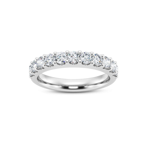 Anillo de banda con diamantes cultivados en laboratorio de 1,00 ct