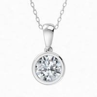 Lab Grown Diamond Solitaire Pendant