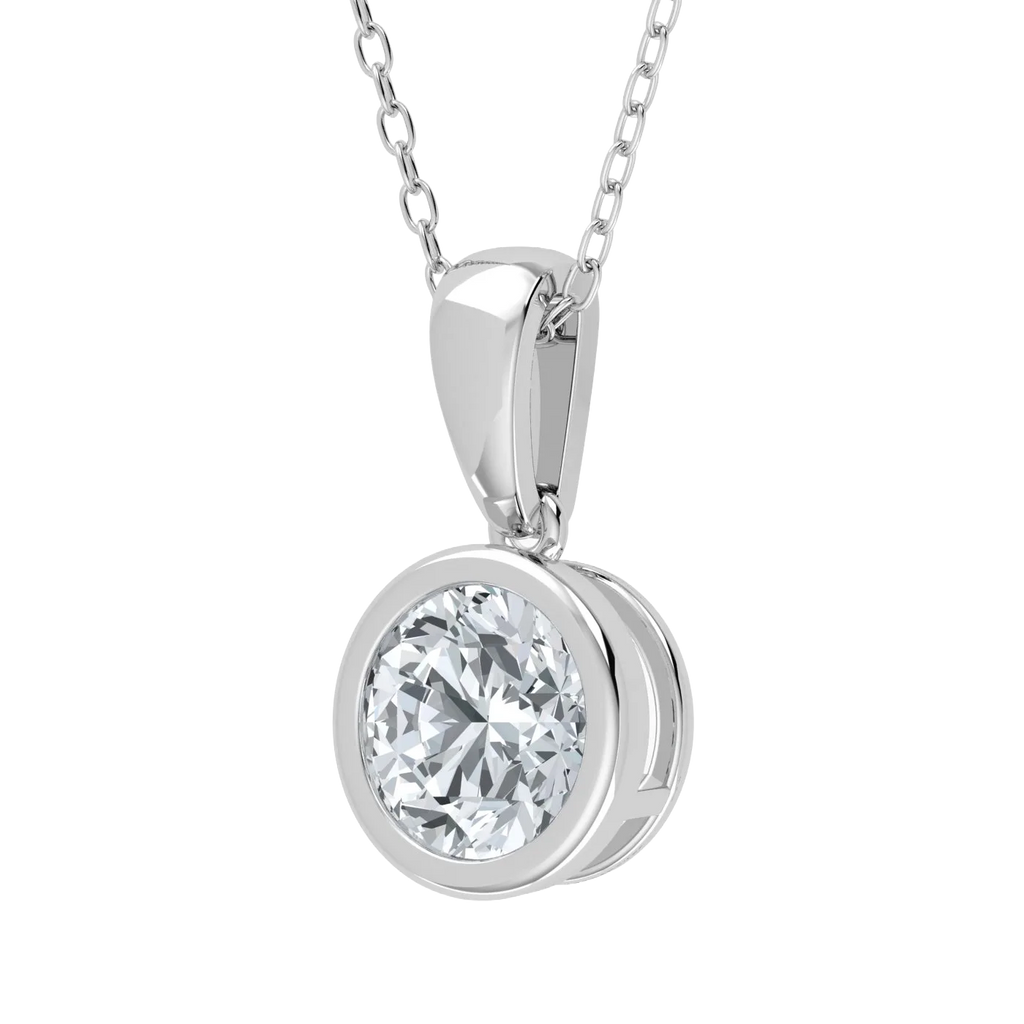 Lab Grown Diamond Solitaire Pendant