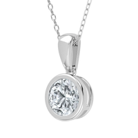 Lab Grown Diamond Solitaire Pendant