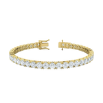 IGI Certified 10.00 Carat Lab Grown Diamond Tennis Bracelet