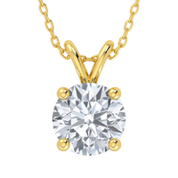 Lab Grown Diamond Solitaire Pendant