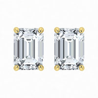 Lab Grown Diamond Emerald Cut Studs (0.50ct-1.00ct)