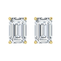 Lab Grown Diamond Emerald Cut Studs (0.50ct-2.00ct)