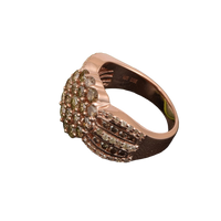 2.70ct Natural Champagne Diamond Ring