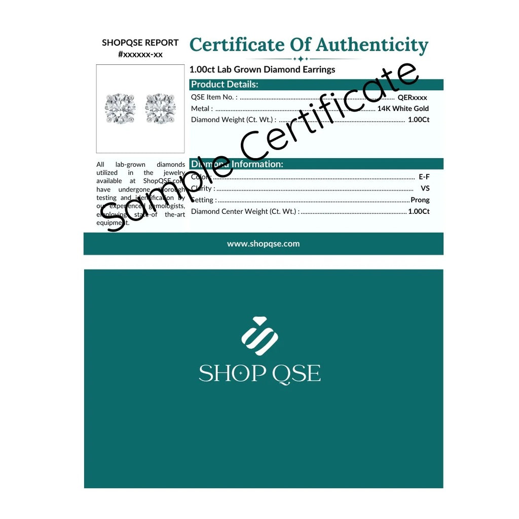 Open Circle Lab Grown Diamond Ring