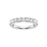 Anillo de banda con diamantes cultivados en laboratorio de 1,00 ct