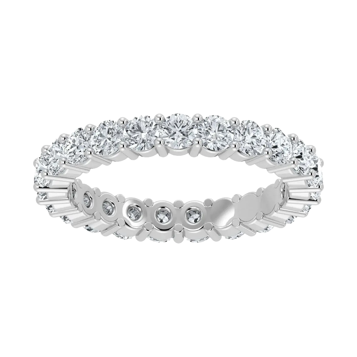 IGI Lab Grown Diamond Eternity Band (1ct-2ct)