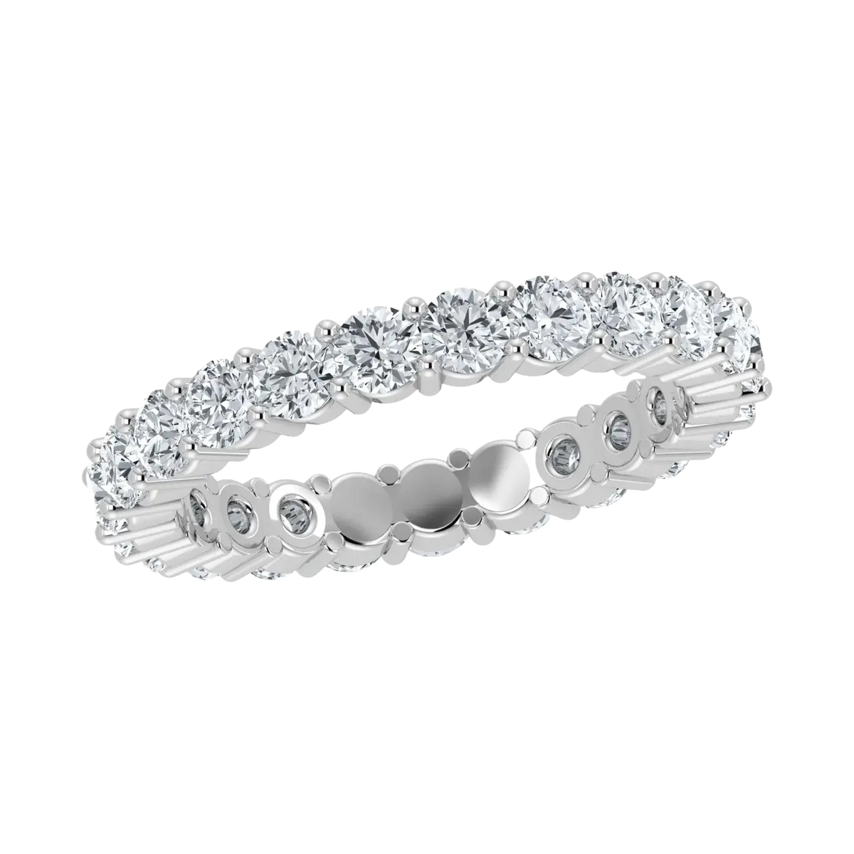 IGI Lab Grown Diamond Eternity Band (1ct-2ct)