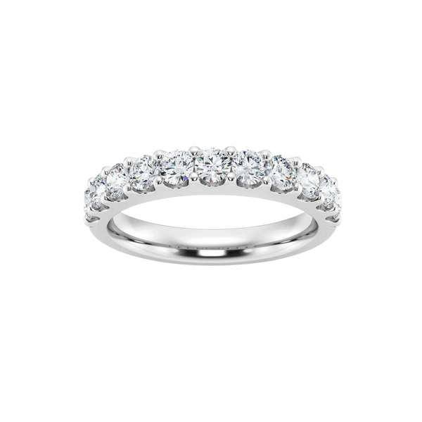 Anillo de banda con diamantes cultivados en laboratorio de 1,00 ct