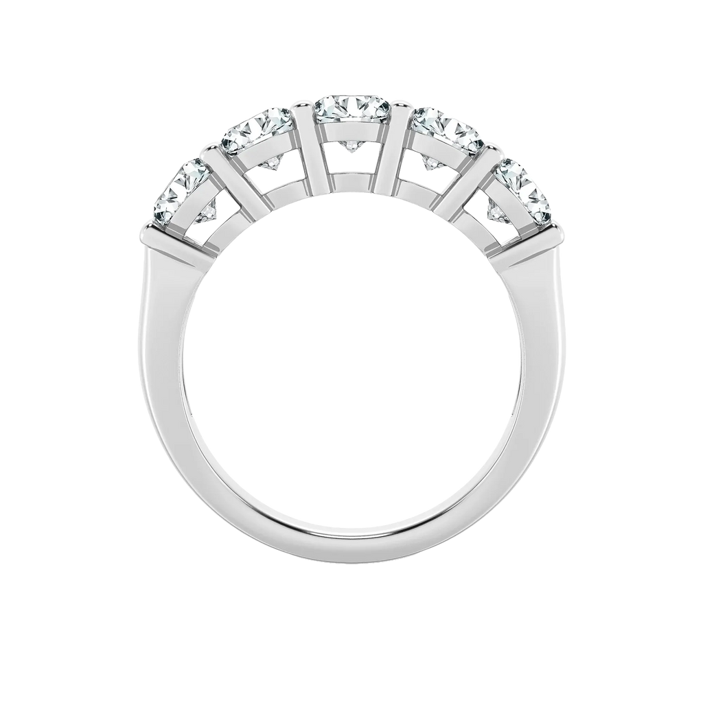 Anillo de banda con diamantes cultivados en laboratorio de 2,00 ct