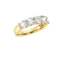 Anillo de banda con diamantes cultivados en laboratorio de 2,00 ct