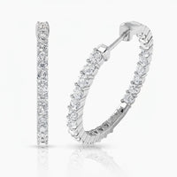 Aros con diamantes cultivados en laboratorio (0,50 ct-2,00 ct)