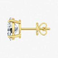 Lab Grown Diamond Elegant Oval Studs (0.50ct-2.00ct)