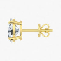 Lab Grown Diamond Elegant Oval Studs (1ct-2.00ct)