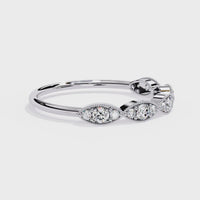 Marquise Motif Lab Grown Diamond Ring
