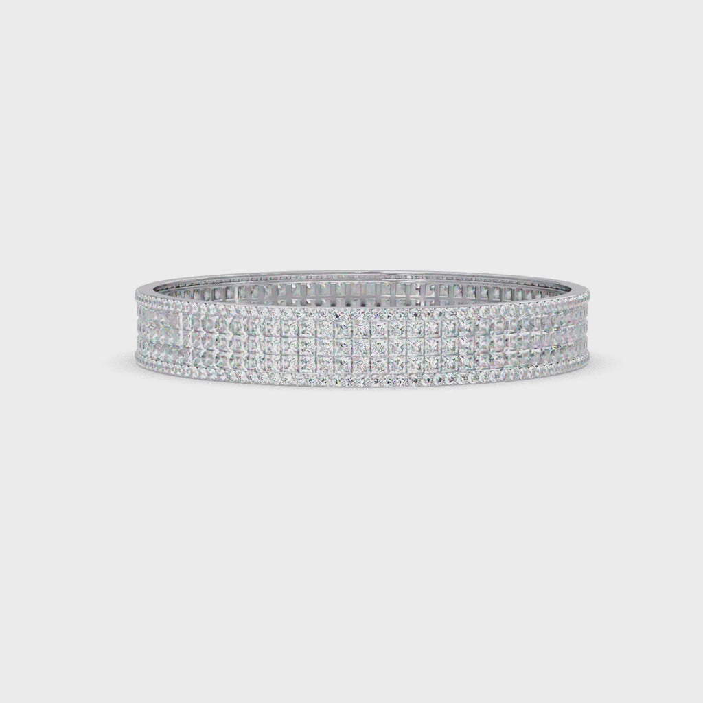 Brazalete elegante de diamantes de 1,25 quilates (copia)