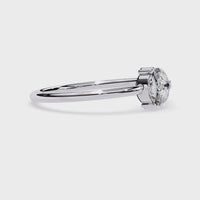 Marquise Cluster Lab Grown Diamond Ring