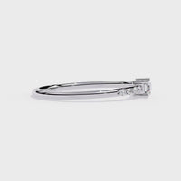 Lab Grown Baguette Diamond Ring