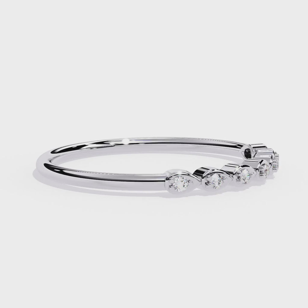 Marquise-Inspired Lab Grown Diamond Band