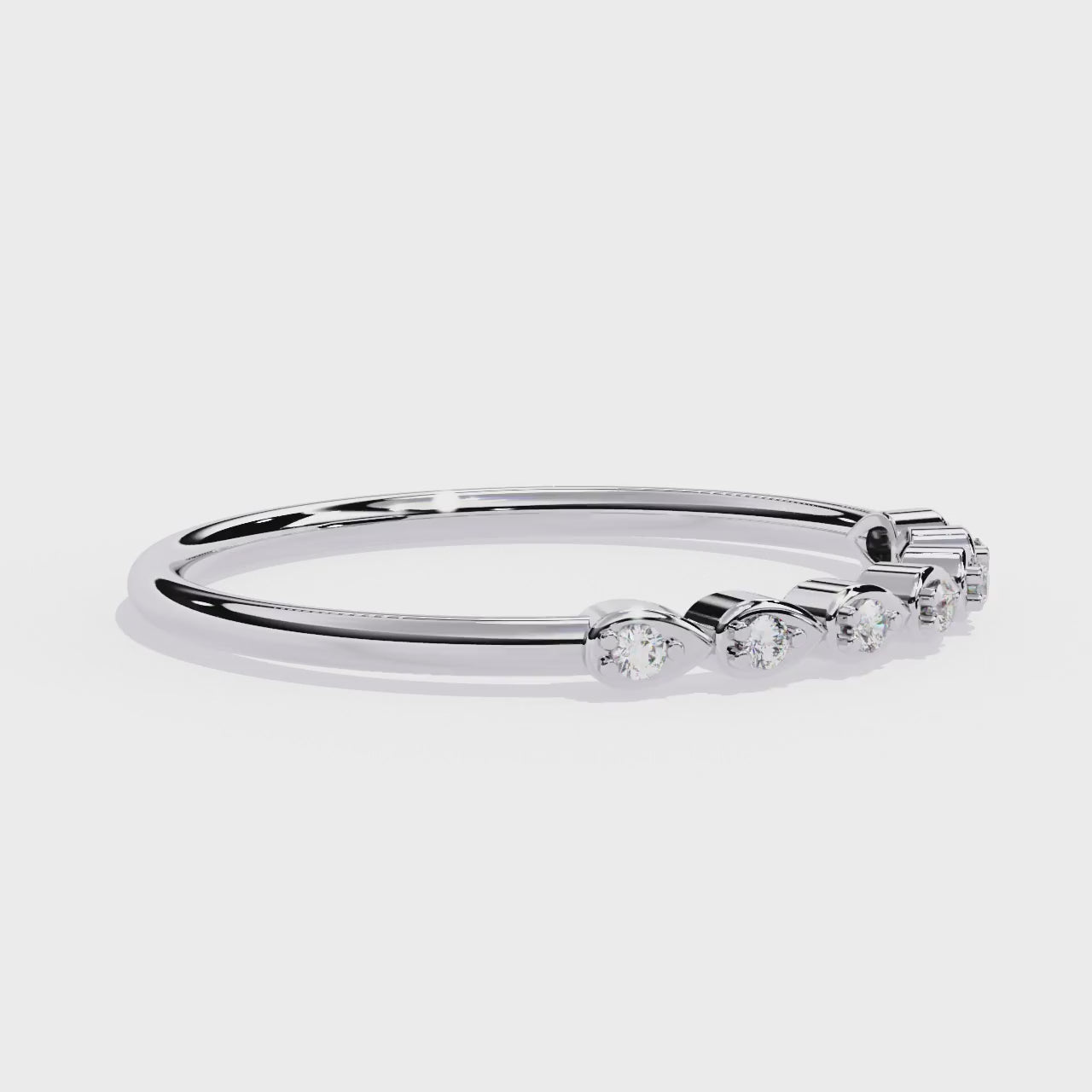 Marquise-Inspired Lab Grown Diamond Band