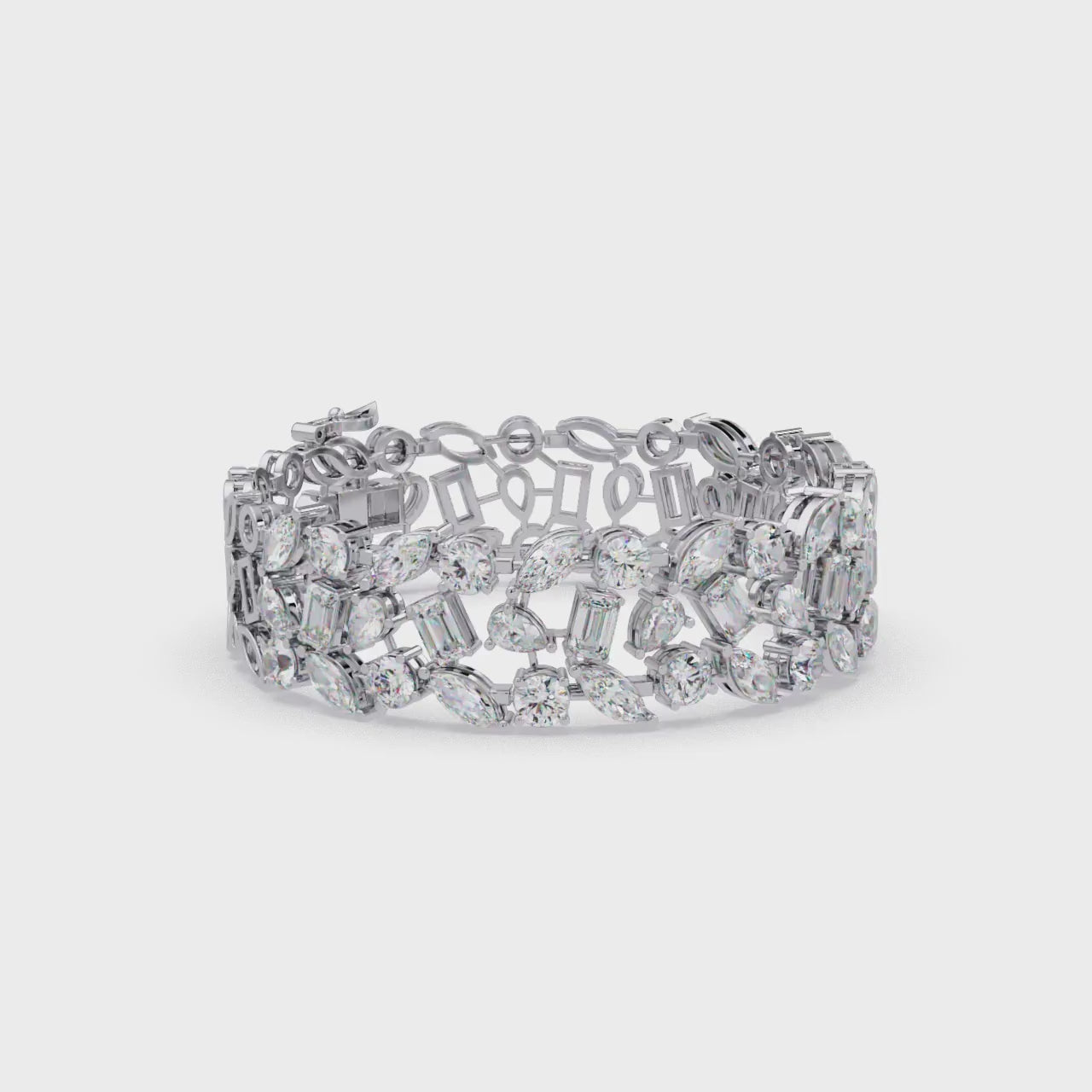 Brazalete elegante de diamantes de 1,25 quilates (copia)