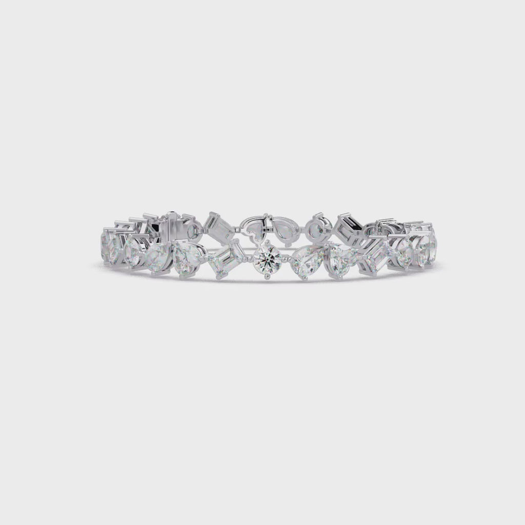 Brazalete elegante de diamantes de 1,25 quilates (copia)