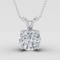 Lab Grown Diamond Solitaire Pendant