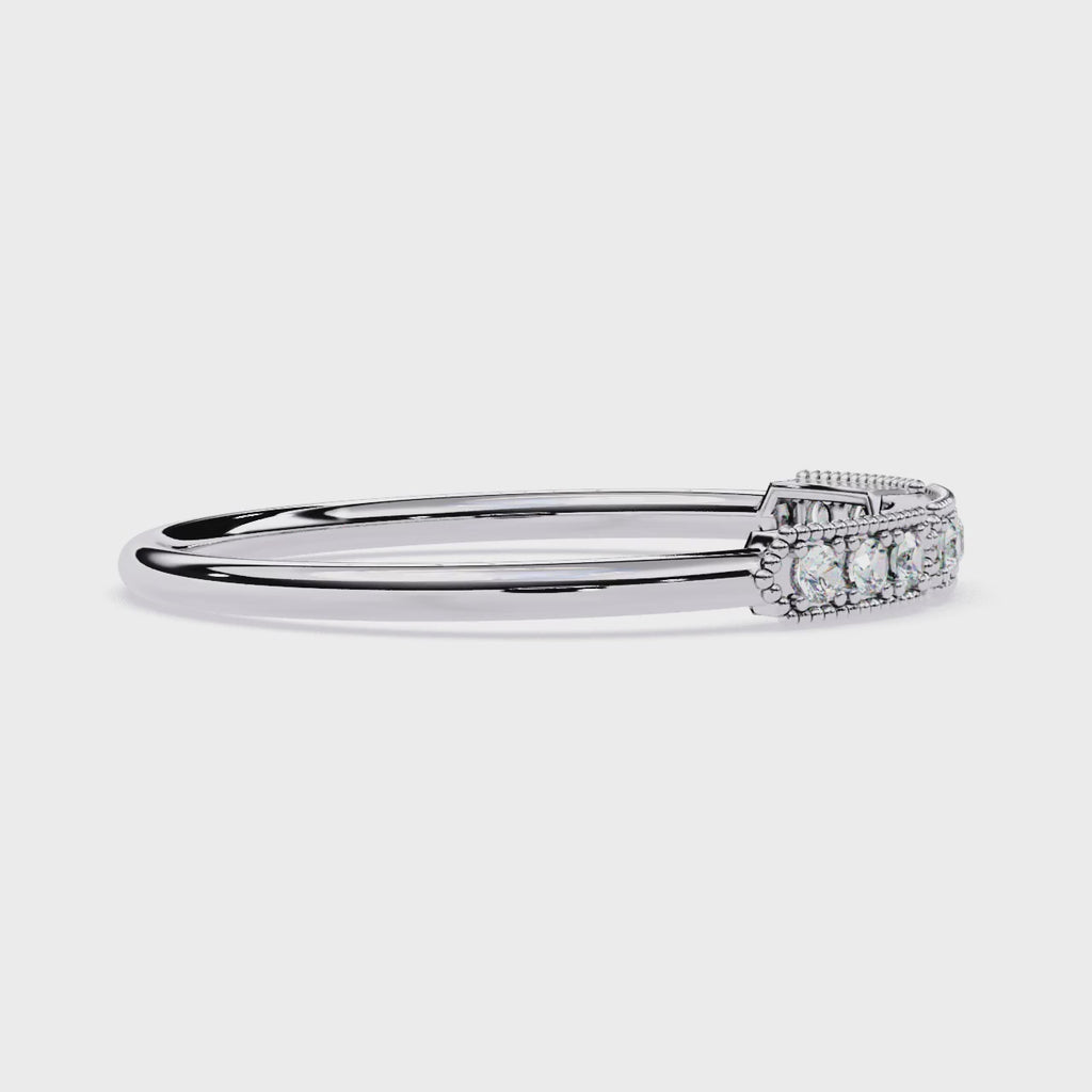 Lab Grown Diamond Vintage Inspired Ring