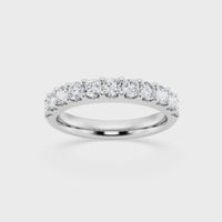 Anillo de banda con diamantes cultivados en laboratorio de 1,00 ct