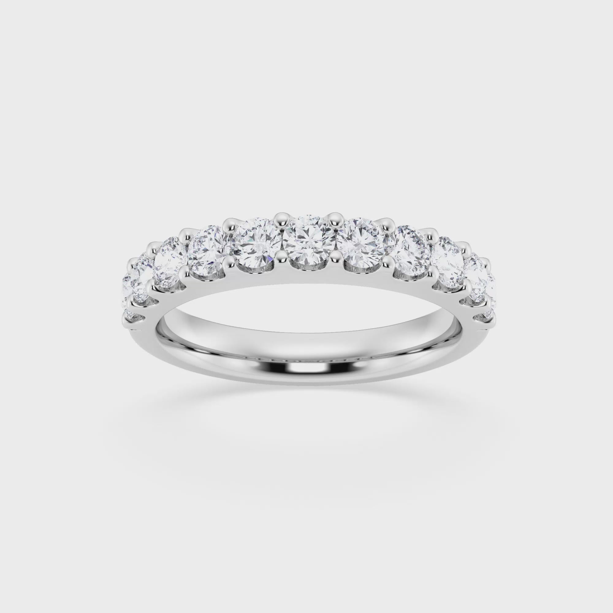 1.00ct  Lab Grown Diamond Band Ring