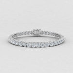 Pulsera de tenis con diamantes cultivados en laboratorio (3,00 ct-10,00 ct)