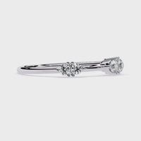 Three-Stone Lab Grown Diamond Ring