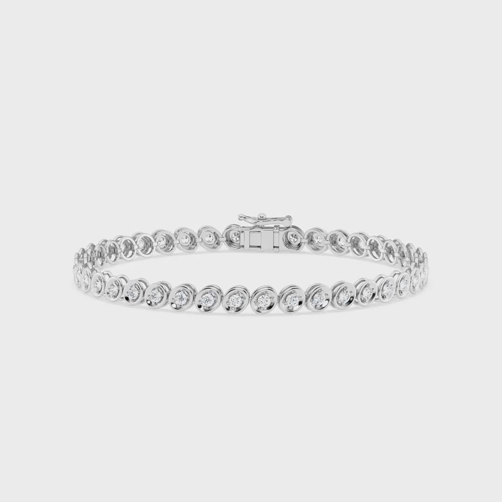 2.00ct Lab Grown Diamond Link Bracelet